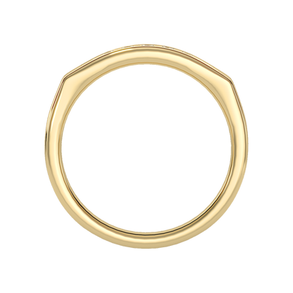 Gleamful Men's Band In 925 Sterling Silver - Two
