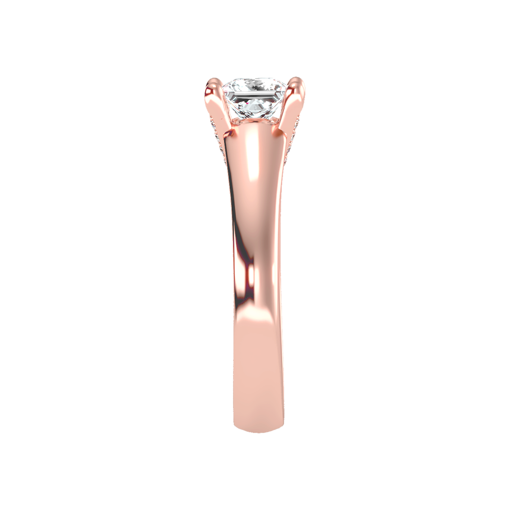 Gleaming Solitaire Ring - Twelve
