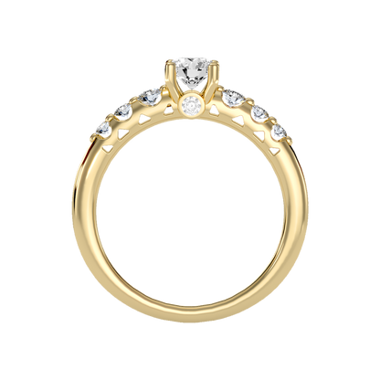Glimful Solitaire Ring - Twelve