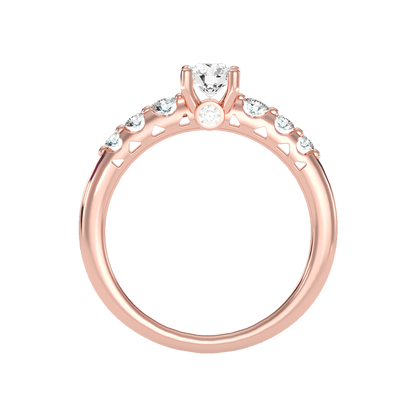 Glimful Solitaire Ring - Six