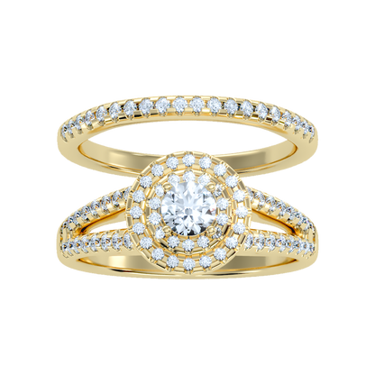Glistening Bridal Ring Set - Ten