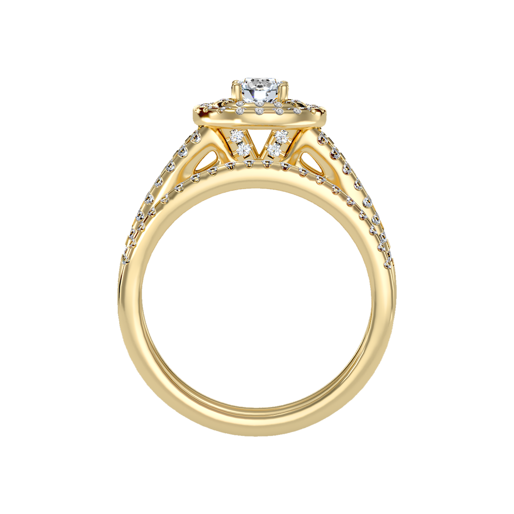Glistening Bridal Ring Set - Twelve