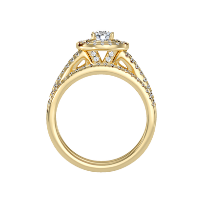 Glistening Bridal Ring Set - Twelve