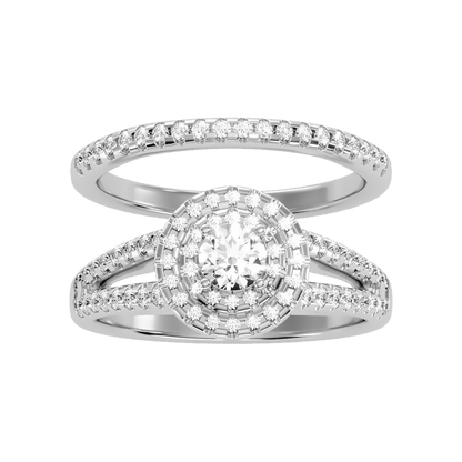 Glistening Bridal Ring Set - Two