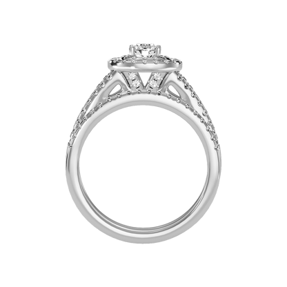 Glistening Bridal Ring Set - Three