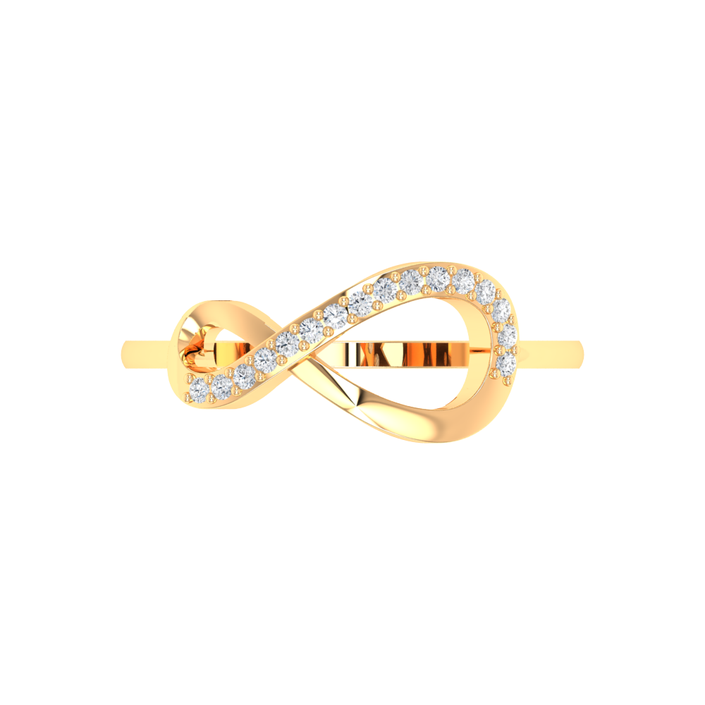 Glistening Infinity Ring - Ten
