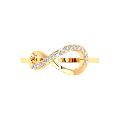 Glistening Infinity Ring - Ten