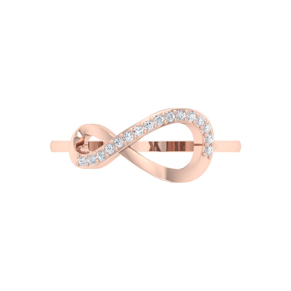 Glistening Infinity Ring - Two