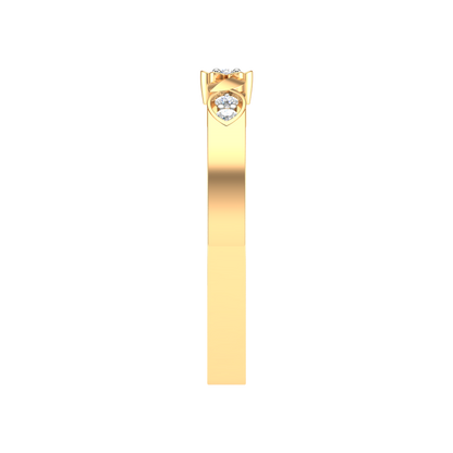 Glittery Loop Diamond Ring - Twelve