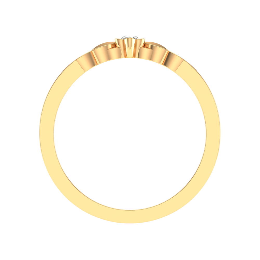 Glittery Loop Diamond Ring - Thirteen
