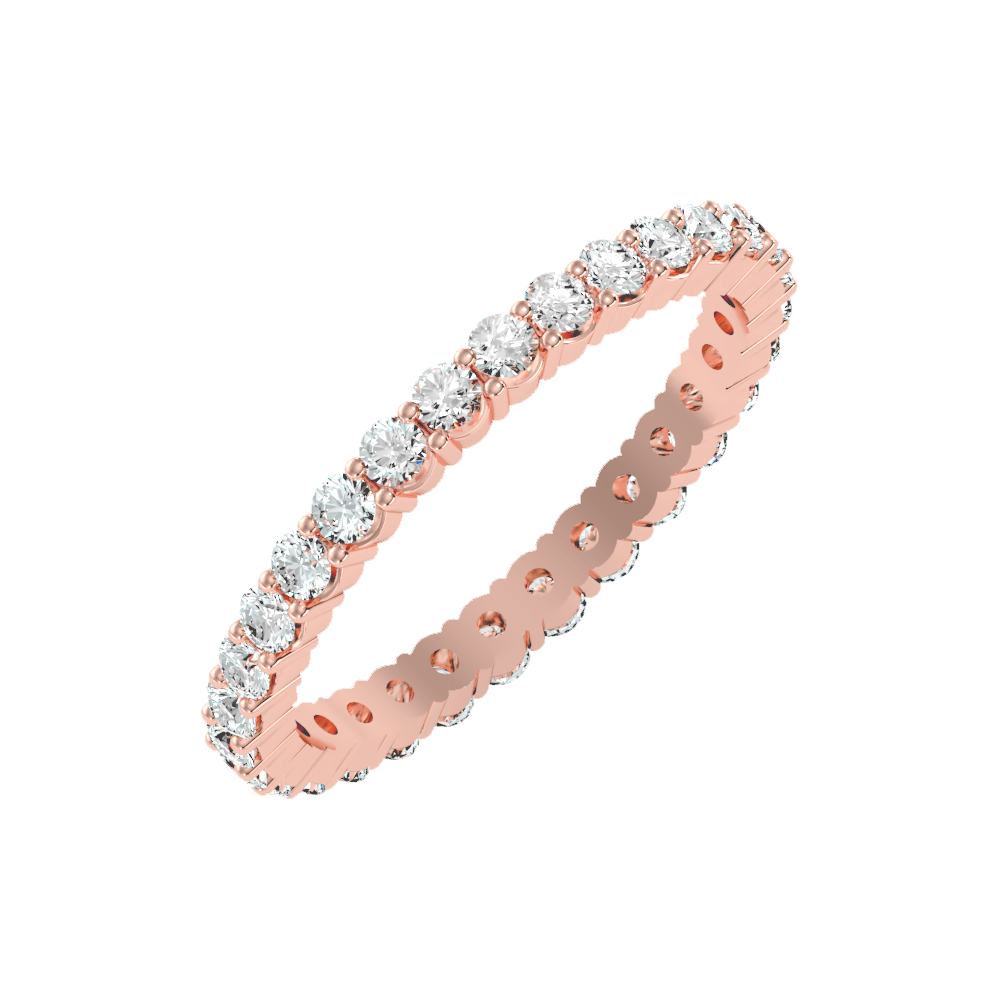 Glorious Eternity Band In 925 Sterling Silver - One