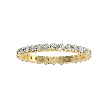 Glorious Eternity Band In 925 Sterling Silver - Ten