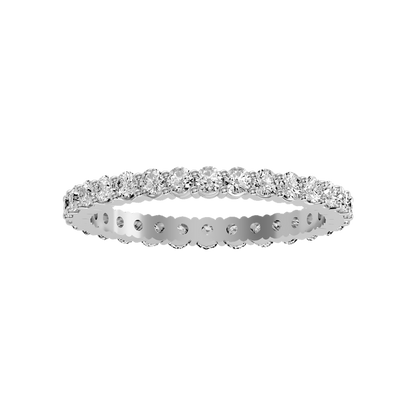Glorious Eternity Band In 925 Sterling Silver - Six