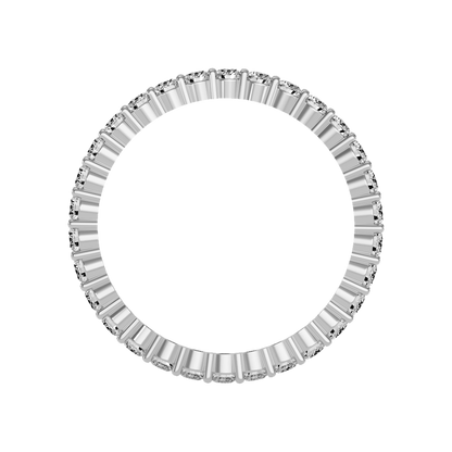 Glorious Eternity Band In 925 Sterling Silver - Eight