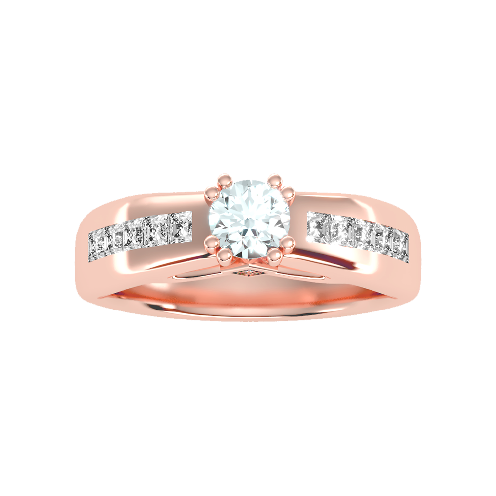 Glory Solitaire Ring - Two