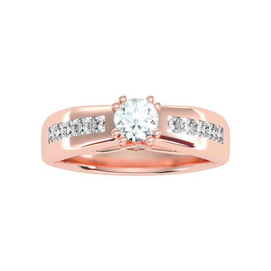 Glory Solitaire Ring - Two