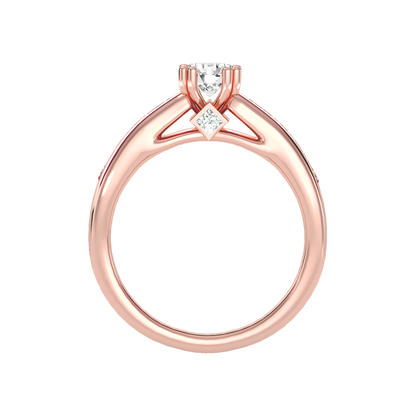 Glory Solitaire Ring - Four
