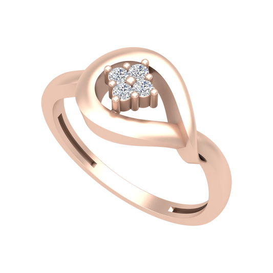 Glowing Droplet Ring - One