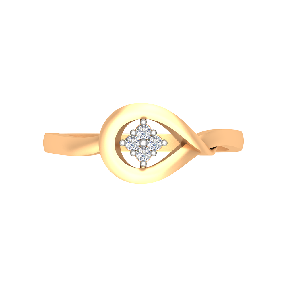 Glowing Droplet Ring - Ten