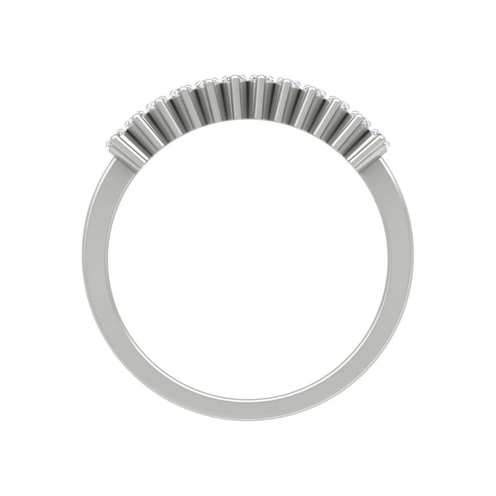 Glow Ring Cluster Ring In 925 Sterling Silver - Eight
