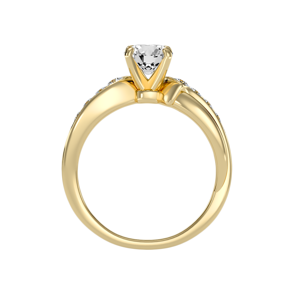 Gorgeous Solitaire Ring In 925 Sterling Silver - Thirteen