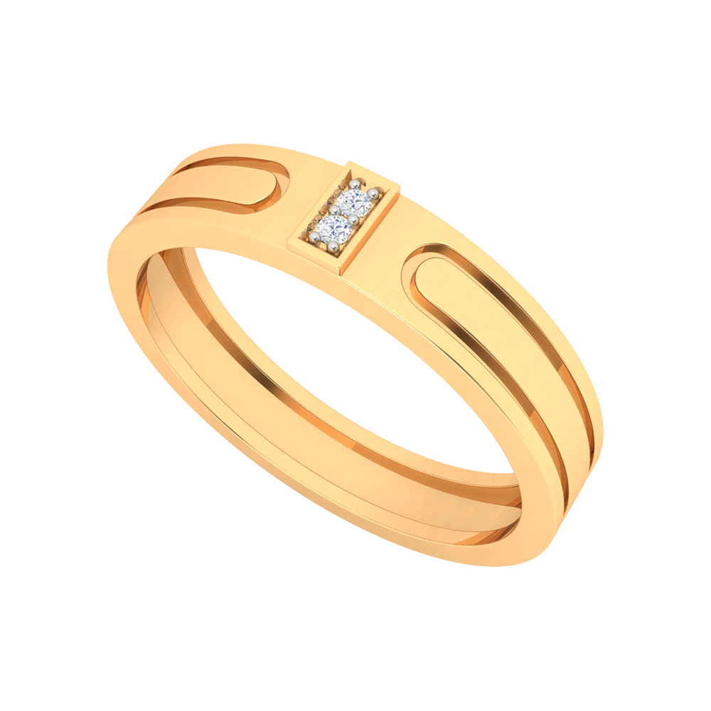 Gorgeous Vibe Two Stone Ring In 925 Sterling Silver - Nine