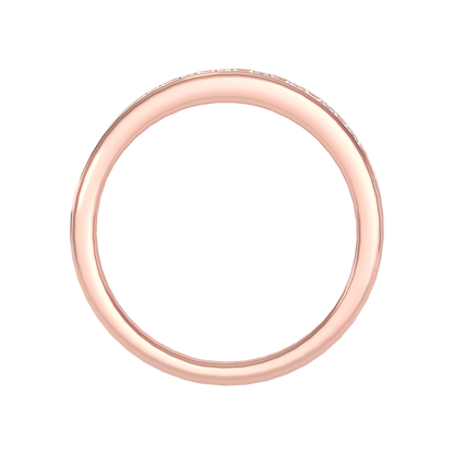 Graceful Broad Band Ring - Twelve