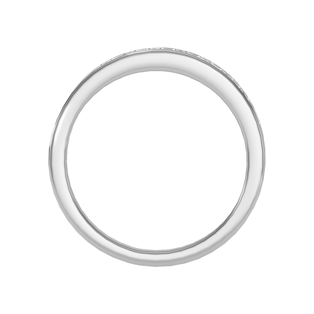 Graceful Broad Band Ring - Eight