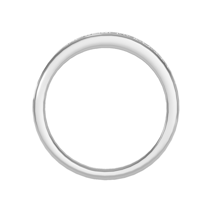 Graceful Broad Band Ring - Eight
