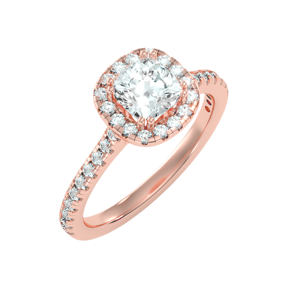 Graceful Solitaire Ring - One
