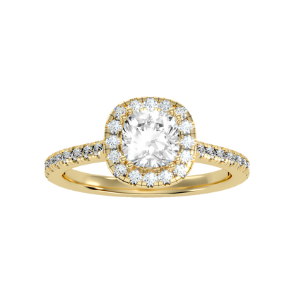 Graceful Solitaire Ring - Ten