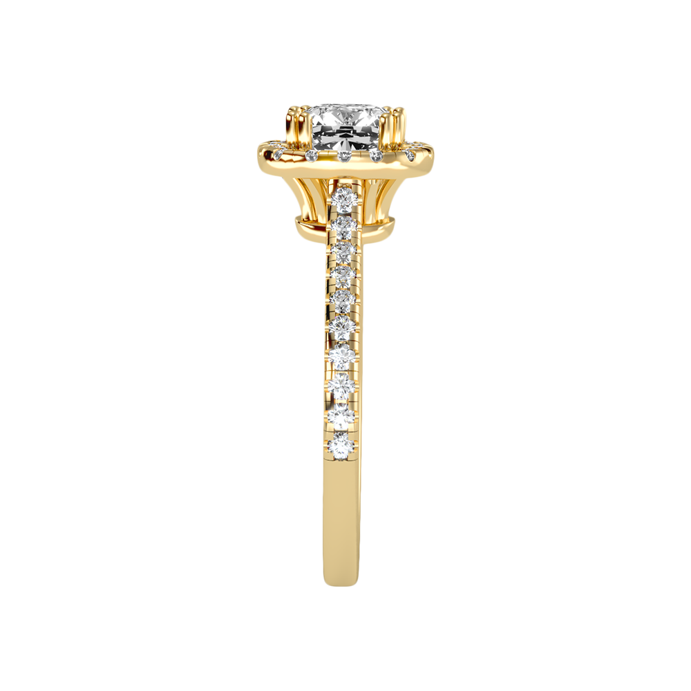 Graceful Solitaire Ring - Eleven
