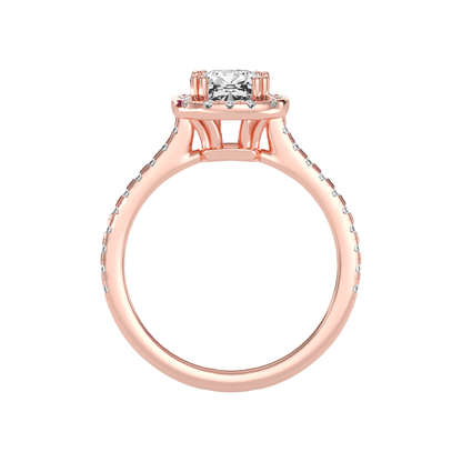 Graceful Solitaire Ring - Two