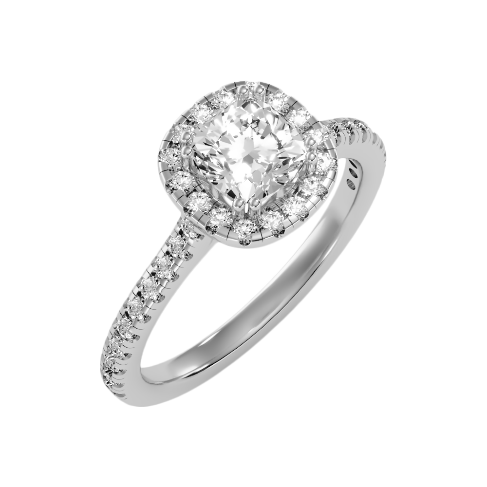 Graceful Solitaire Ring - Five