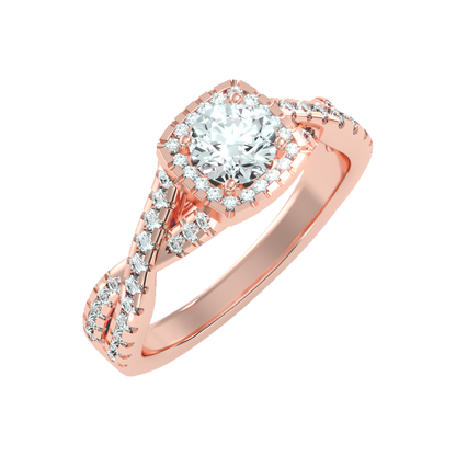 Grace Halo Ring - Five