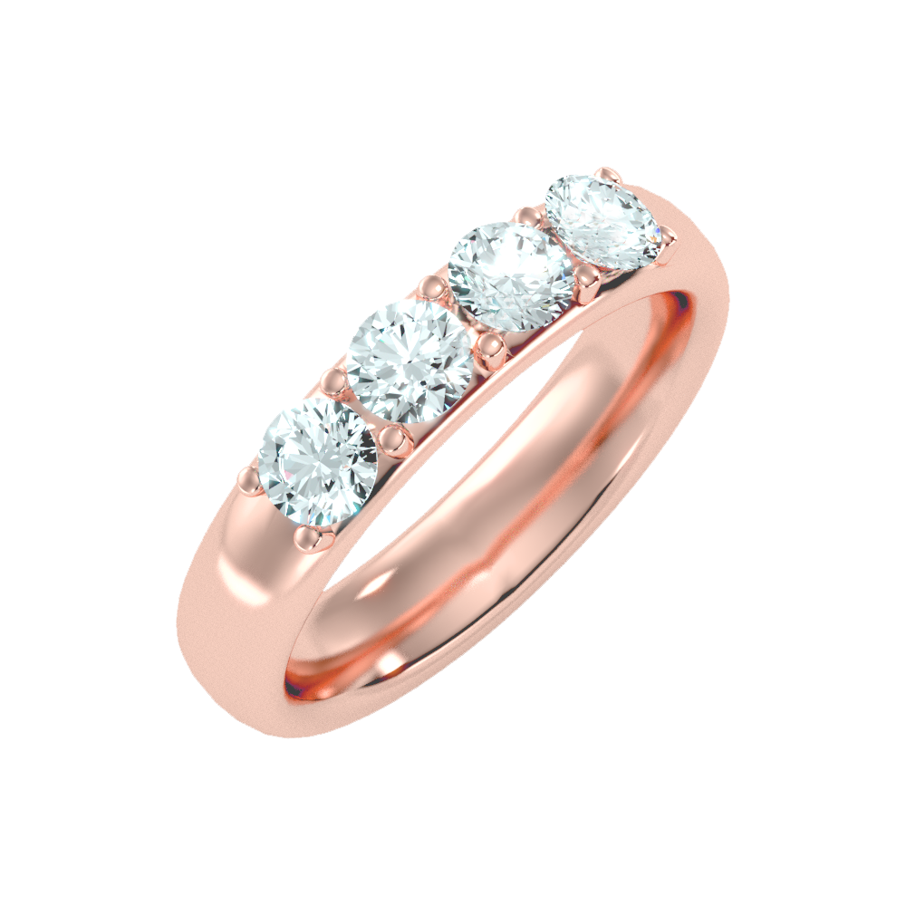 Grace Quad Stone Ring - Five