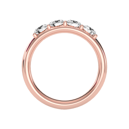 Grace Quad Stone Ring In 925 Sterling Silver - Eight