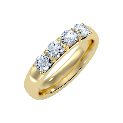 Grace Quad Stone Ring - Nine