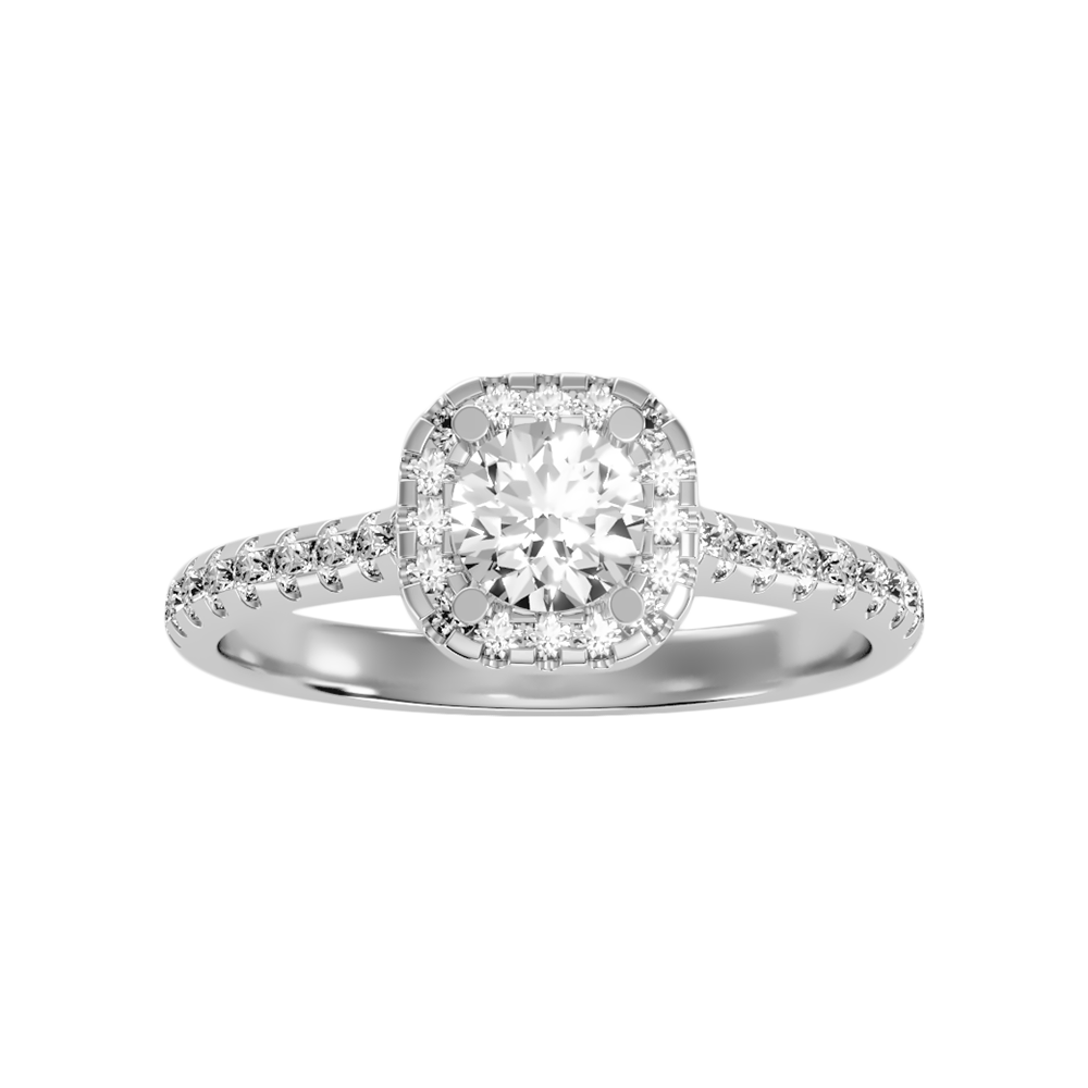 Grandeur Halo Ring - Three