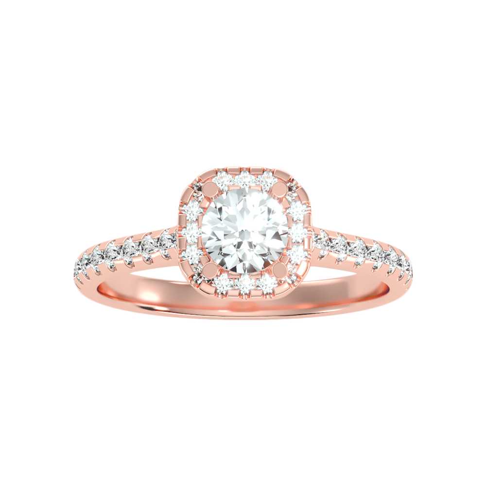 Grandeur Halo Ring - Seven