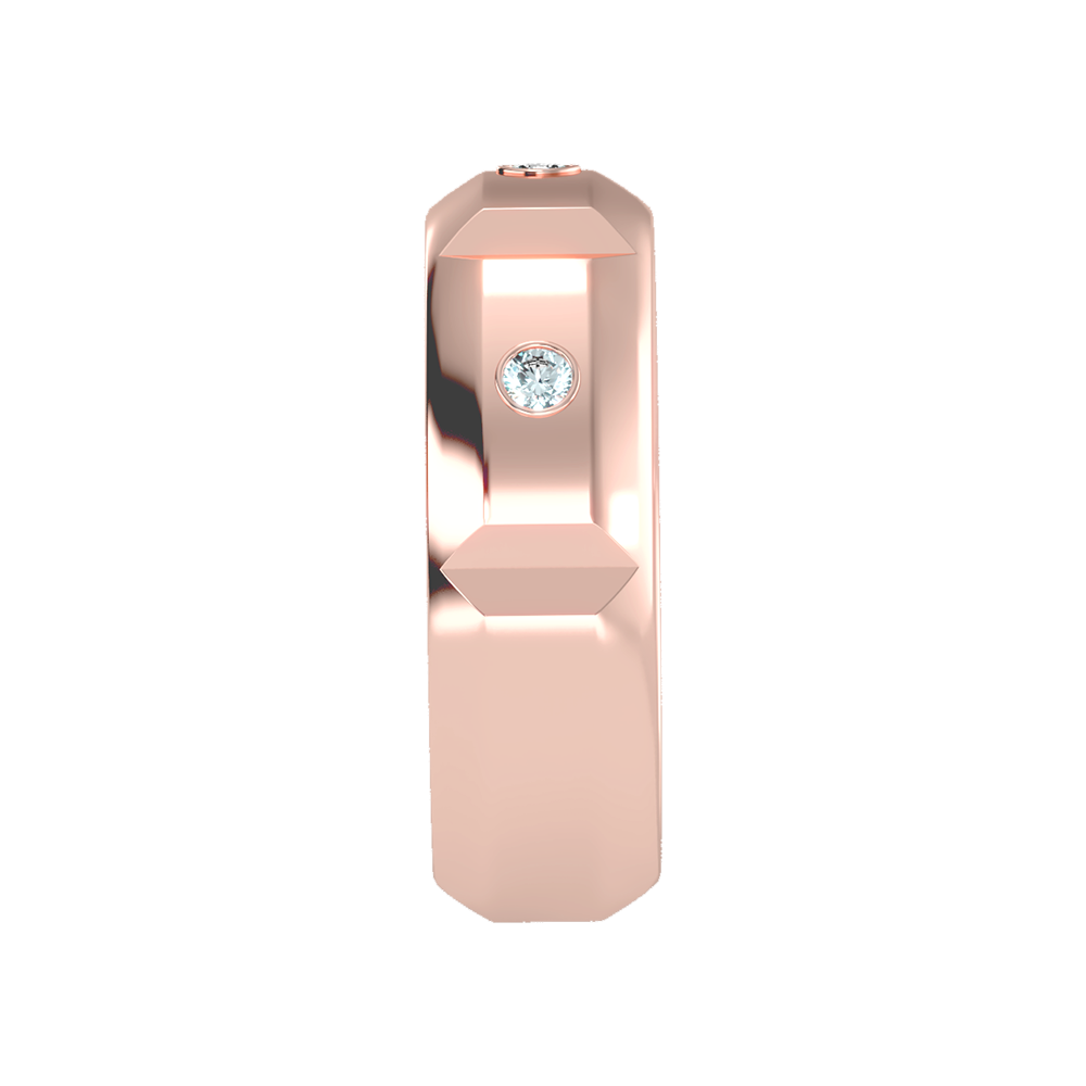 Grandeur Men's Broad Band Ring - Eleven