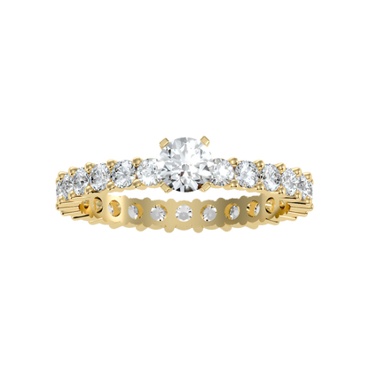 Grandiose Solitaire Ring - Ten