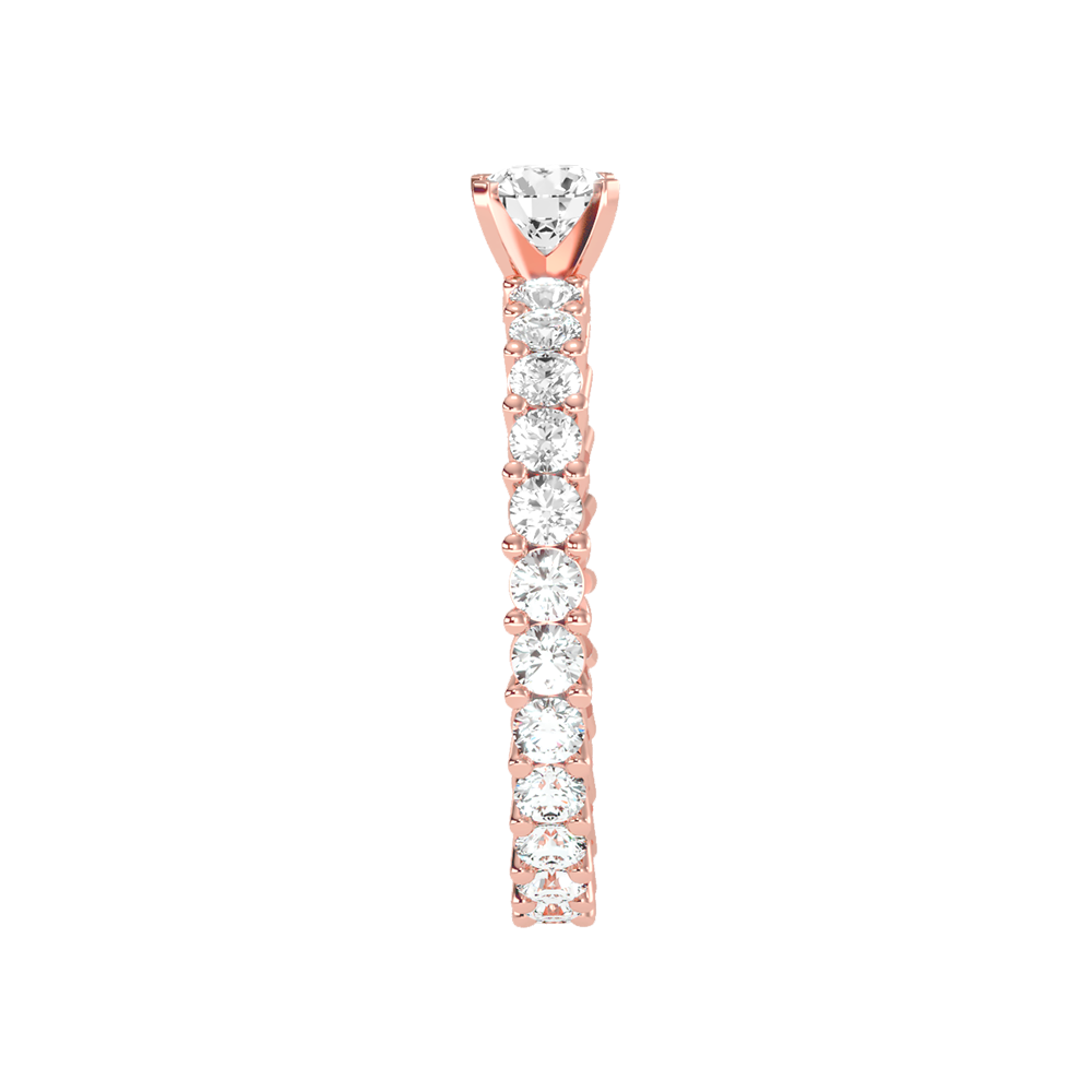 Grandiose Solitaire Ring - Three