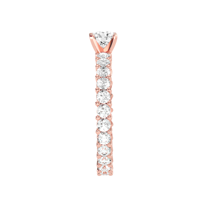 Grandiose Solitaire Ring - Three