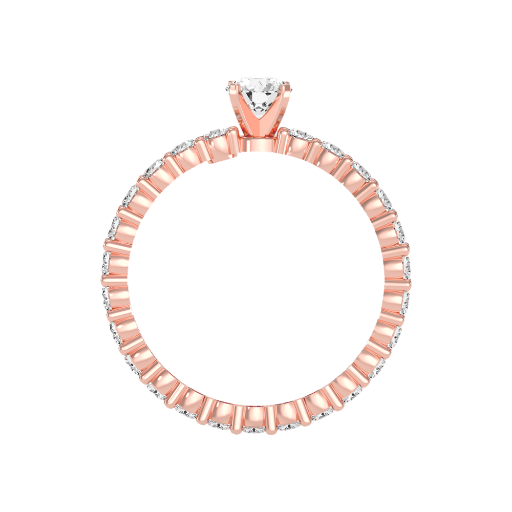 Grandiose Solitaire Ring - Four