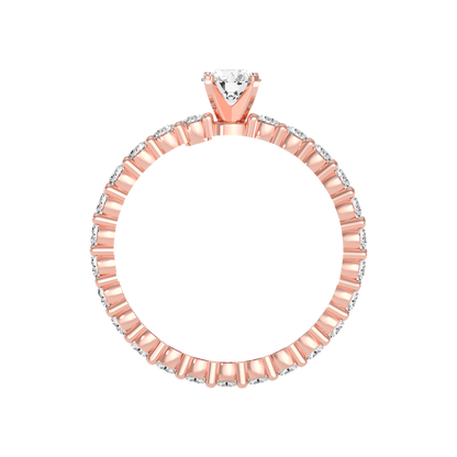 Grandiose Solitaire Ring - Four