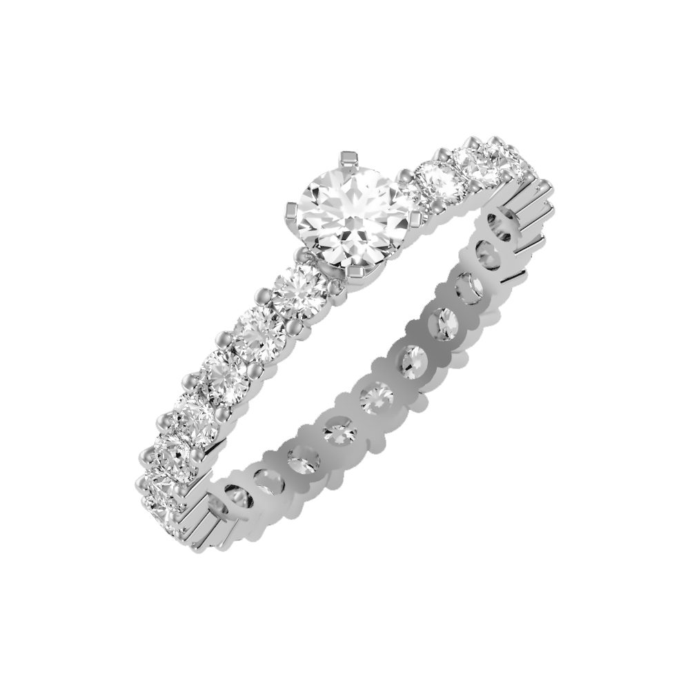 Grandiose Solitaire Ring - Five