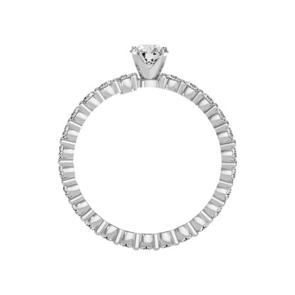 Grandiose Solitaire Ring - Eight