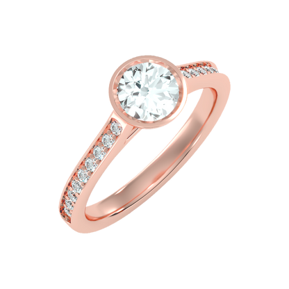 Grand Solitaire Ring - Five