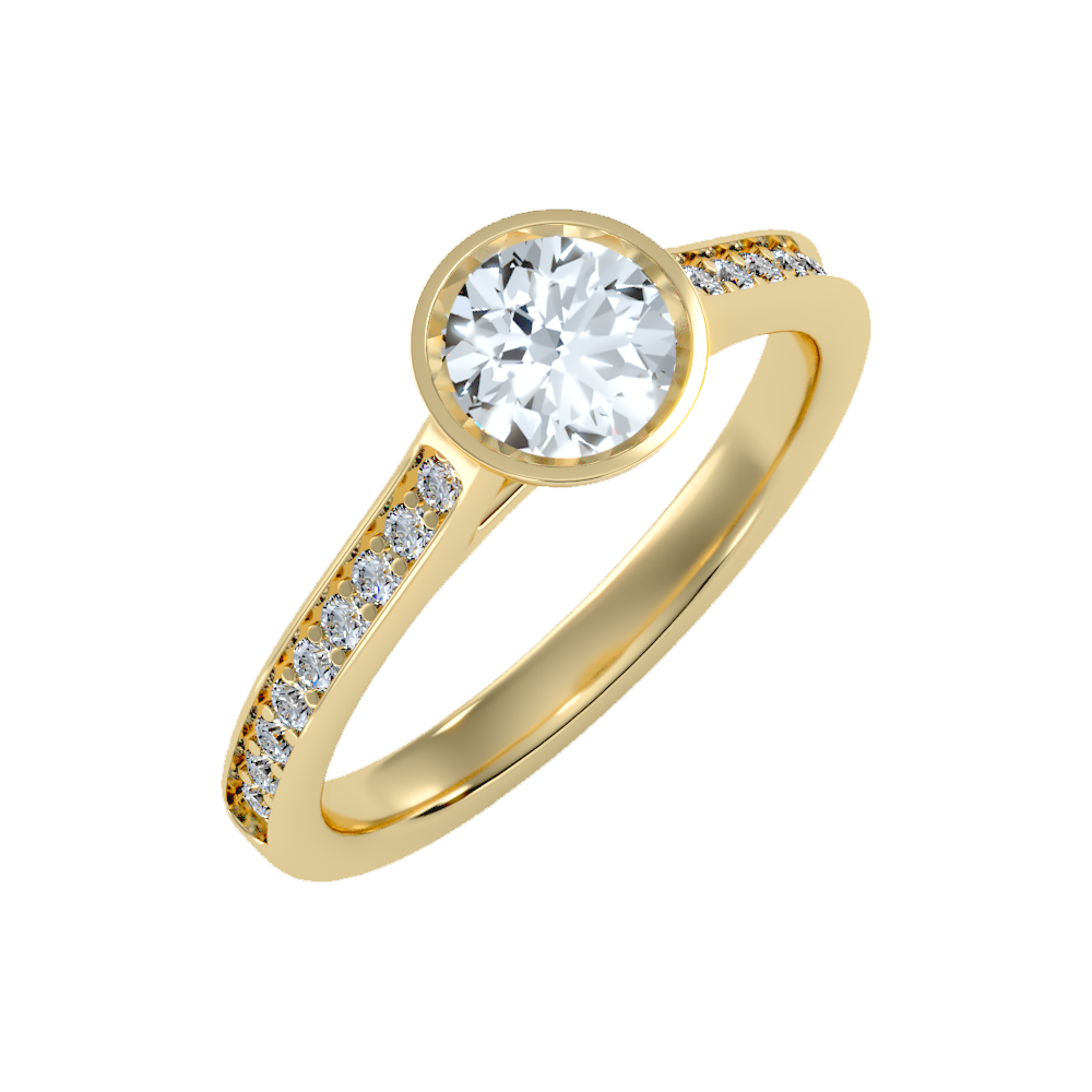 Grand Solitaire Ring - Nine